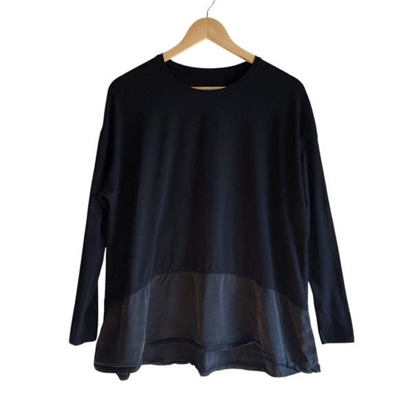 Lululemon Ease of Mind Long Sleeve Size 6  Black - Picture 2 of 8